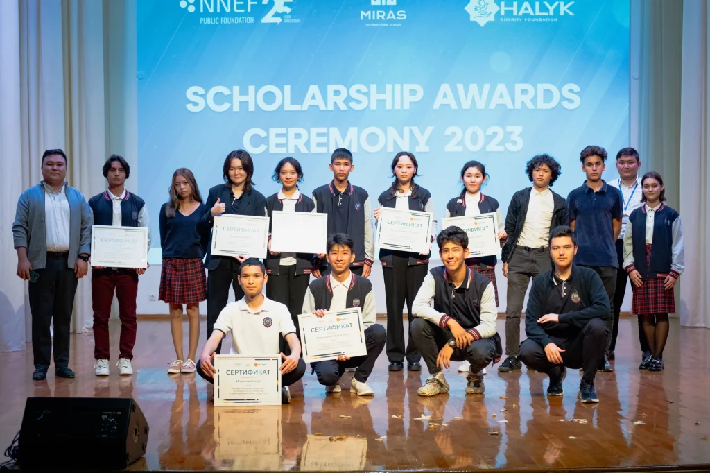 Grant competition winners at the awards ceremony