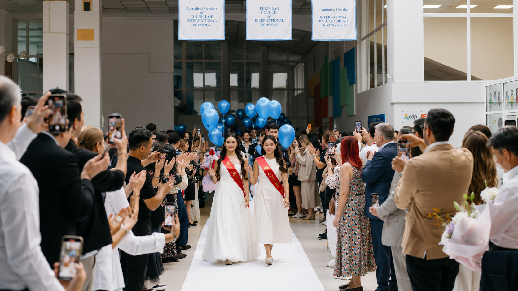 School community celebration at Miras Astana