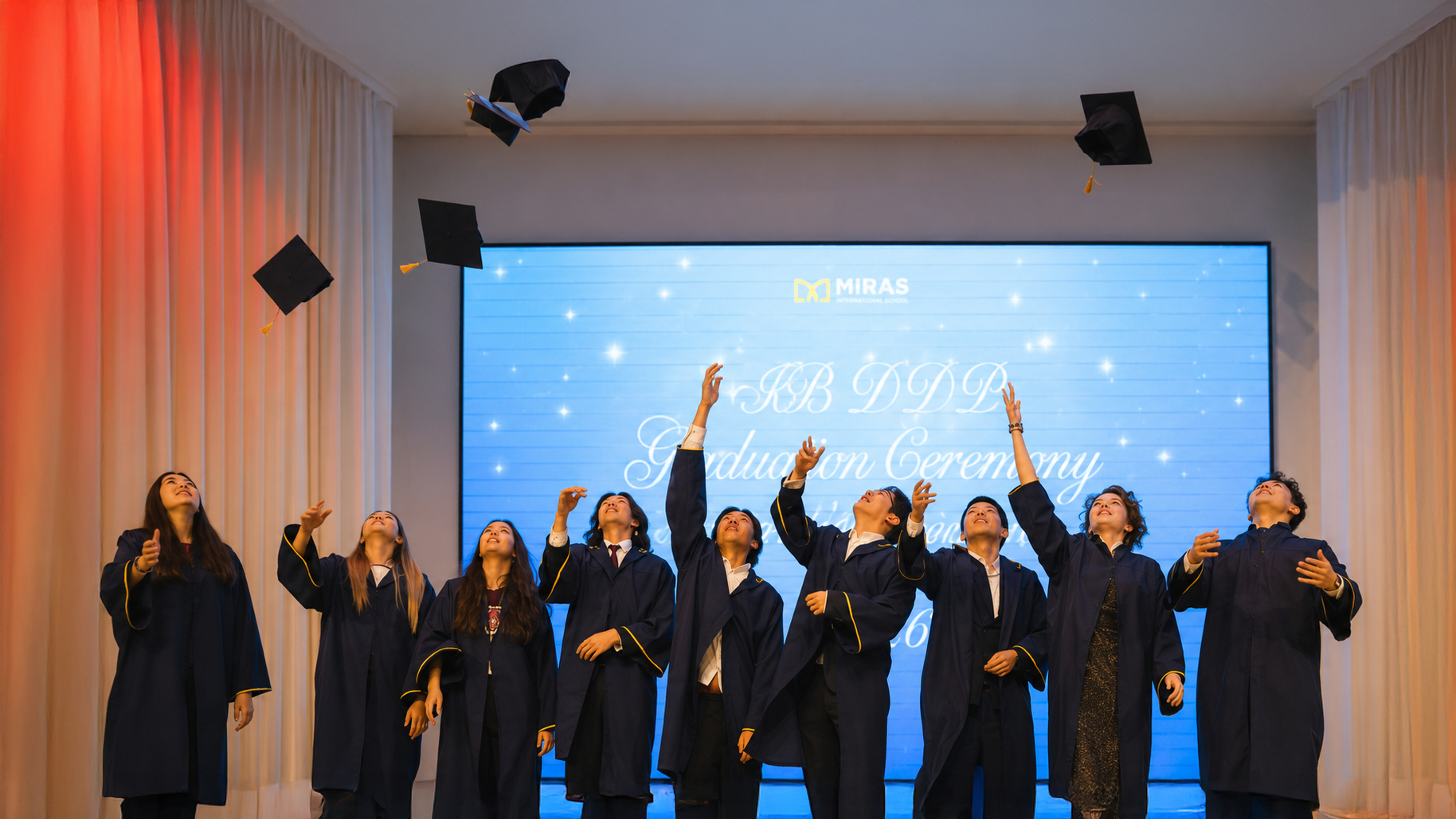 Miras Astana graduation ceremony